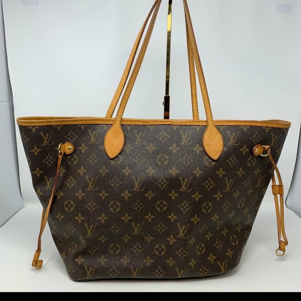Louis Vuitton Neverfull Tote Monogram Canvas mm.